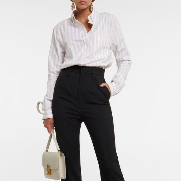 SAINT LAURENT stripe popplin shirt - Picture 4 of 4